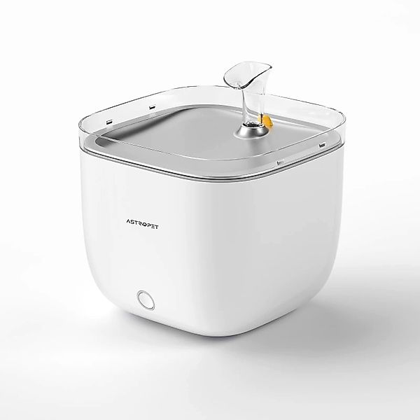 AstroPet Trinkbrunnen mit Kabelloser Pumpe, Edelstahl günstig online kaufen