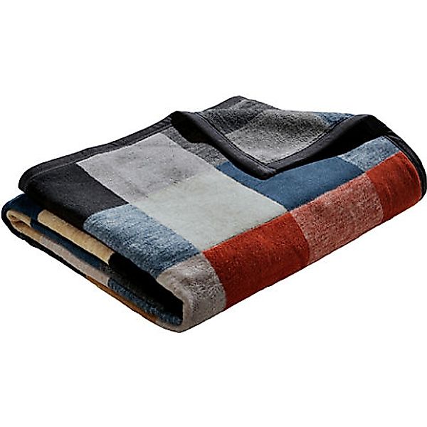 Wohndecke Wohndecke "Messina", Erwin Müller, Baumwollmischung Karo günstig online kaufen