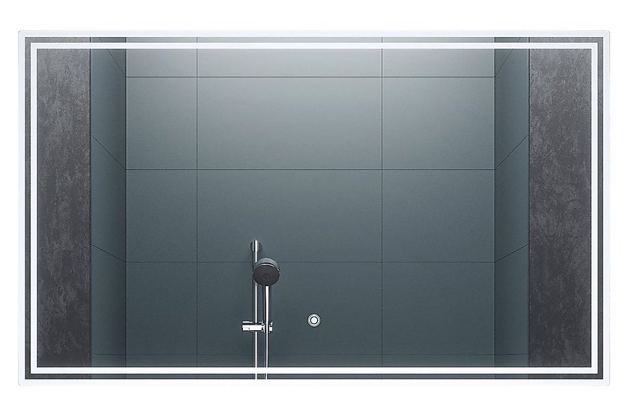 Bringer Badspiegel BRS107, Badezimmerspiegel mit Anti-Beschlag günstig online kaufen