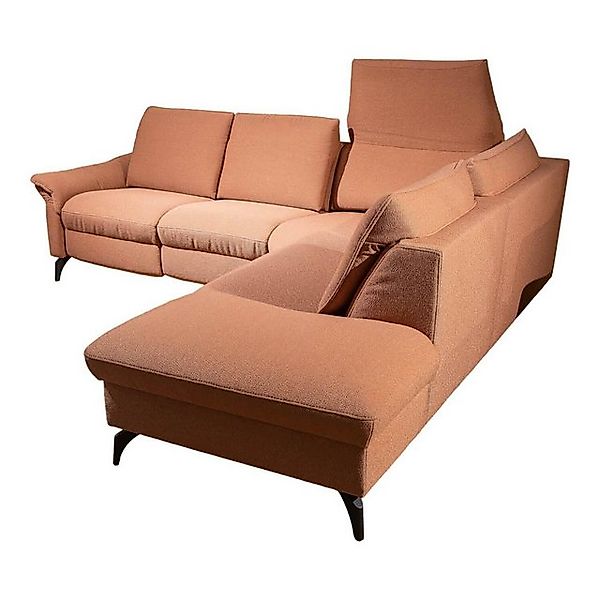 himolla Ecksofa Ecksofa Spektra 1178 Bezug 24 Q2 Fashio Terra Rosa Braun günstig online kaufen
