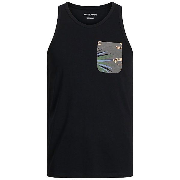 Jack&Jones Tanktop mit Print Farbe schwarz Größe: 5XL günstig online kaufen