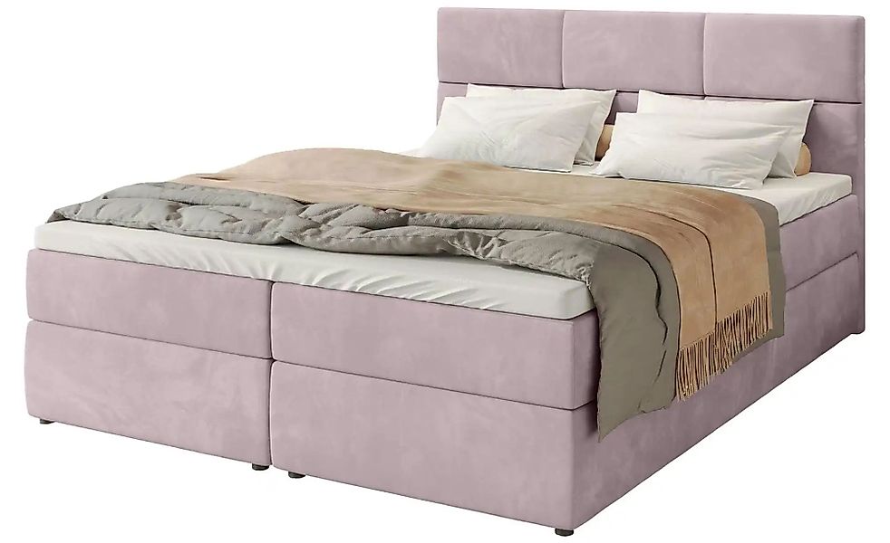 Boxbett mit Stauraum und Topper Boston ¦ rosa/pink ¦ Maße (cm): B: 160 H: 1 günstig online kaufen