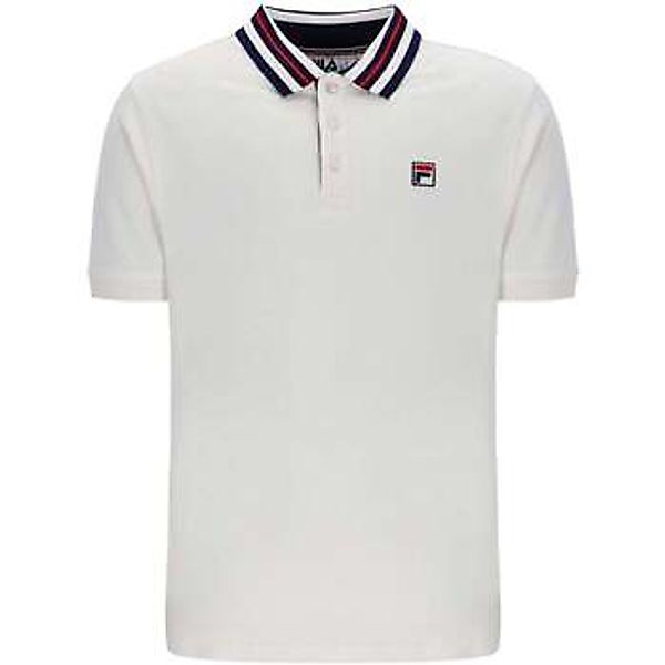 Fila  Poloshirt Achille Heritage Contrast Collar Basic Polo Shirt Gardenia günstig online kaufen