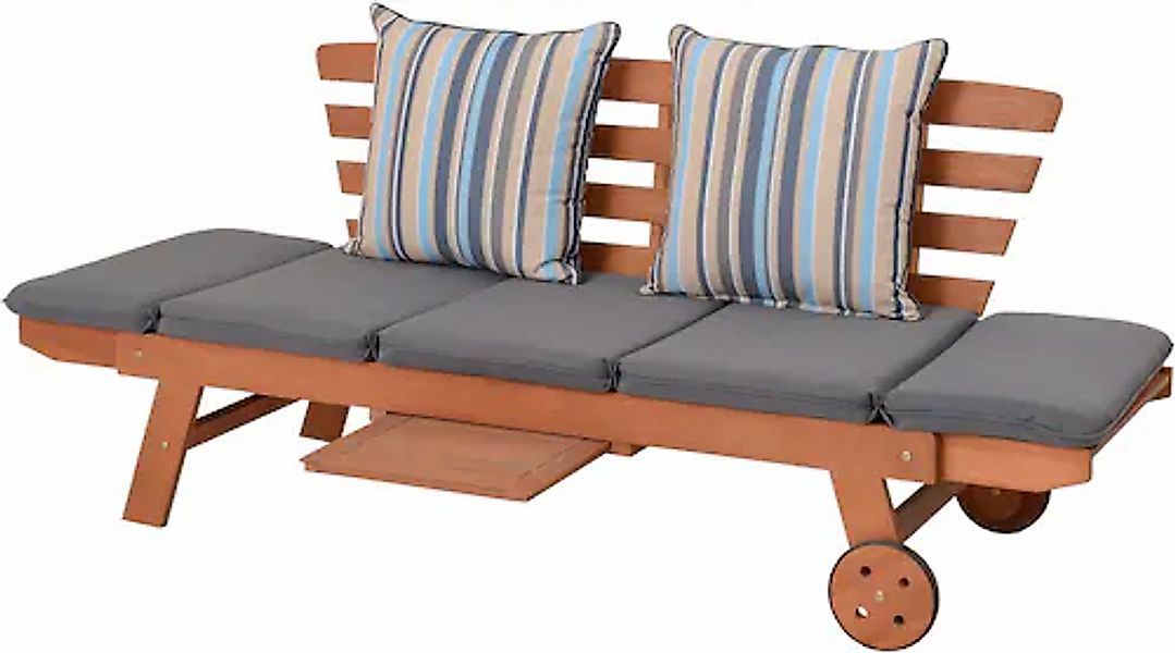 Garden Pleasure Gartenbank »RINCON« Set, inkl. Auflagen günstig online kaufen
