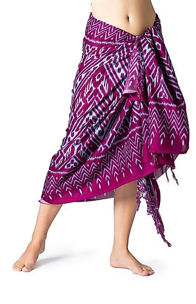 PANASIAM Pareo Sarong mit besonderem Ikat-Muster günstig online kaufen