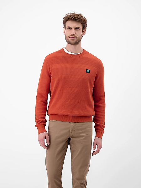 LERROS Strickpullover "Strickpullover für Herren, tonal gestreift" günstig online kaufen