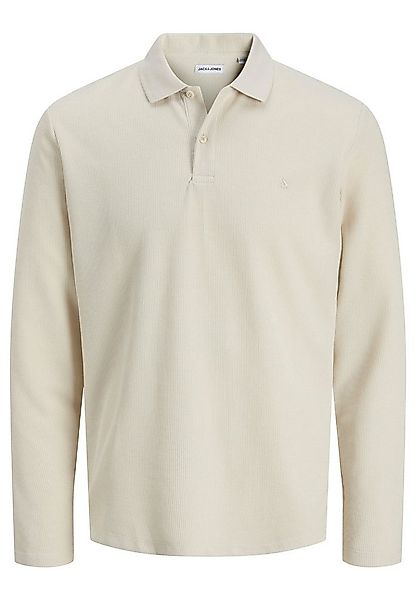 Jack & Jones Langarm-Poloshirt Austin (1-tlg) Poloshirt - Atmungsaktiv - Vi günstig online kaufen