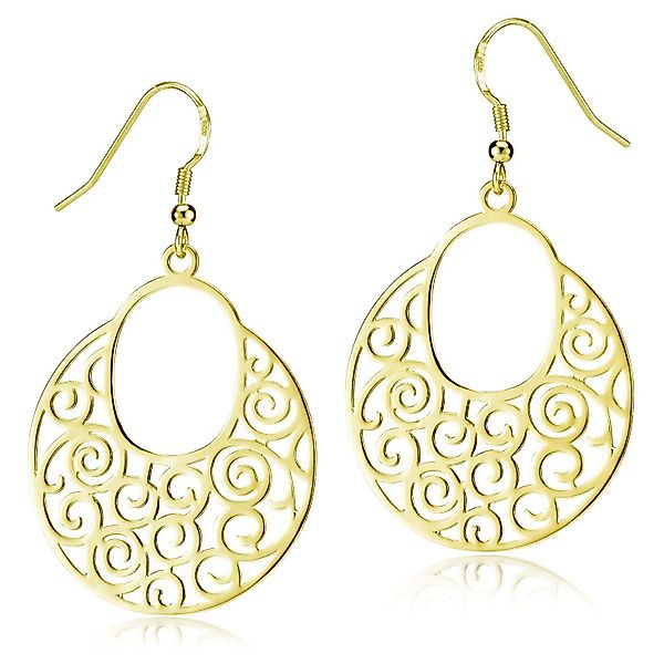 Materia Paar Ohrhänger Damen Ohrringe Gold günstig online kaufen