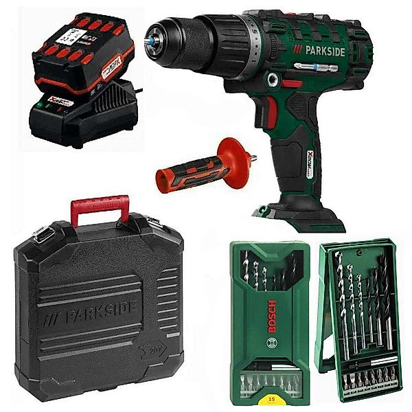 Parkside Akku-Schlagbohrschrauber 20V Schlagbohrschrauber PSBSA 20-Li günstig online kaufen