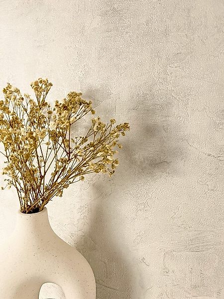 Newroom Vliestapete Milya Creme Tapete Betontapete Beton,Zement,Putz-Optik, günstig online kaufen