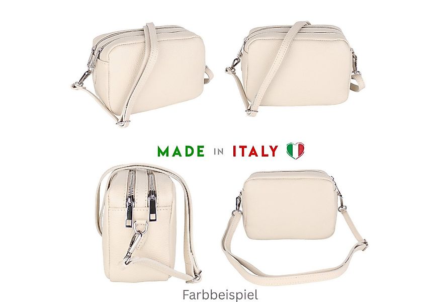 MIRROSI Umhängetasche Damen, Crossbody Bag, Echtleder Made in Italy (1 Tasc günstig online kaufen