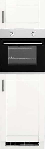KOCHSTATION Backofenumbauschrank »KS-Tinnum«, 60 cm breit, 200 cm hoch, Met günstig online kaufen