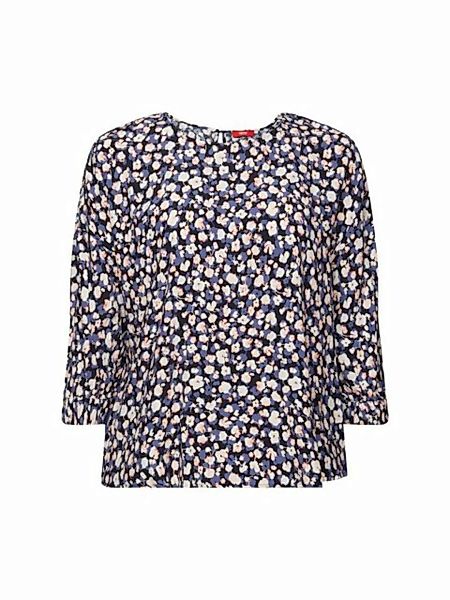 Esprit Langarmbluse Bluse in lockerer Passform mit Print günstig online kaufen