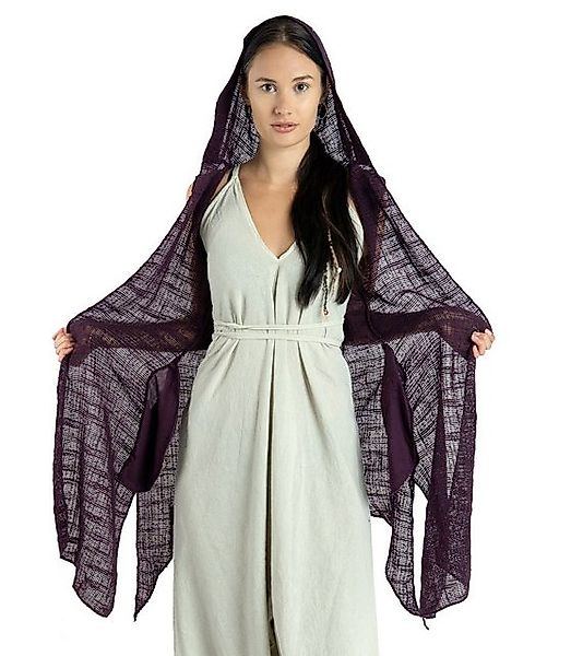 Guru-Shop Langjacke Offener Cardigan mit Kapuze, günstig online kaufen