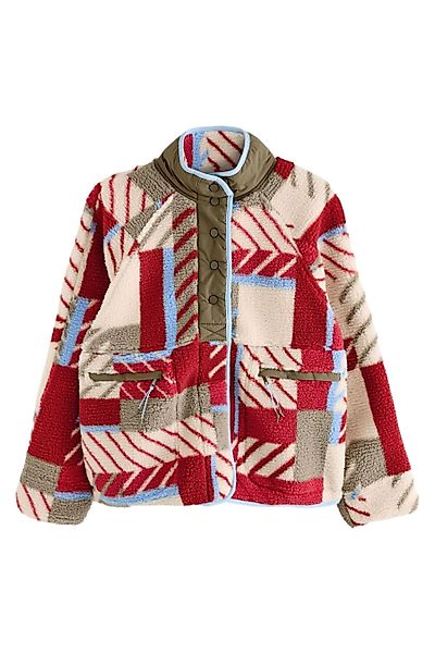 Next Fleecejacke Jacke aus Teddyfell-Fleece mit günstig online kaufen