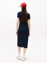 Tommy Jeans Jerseykleid "TJW RIB BODYCON MIDI DRESS" mit gerippter Struktur günstig online kaufen
