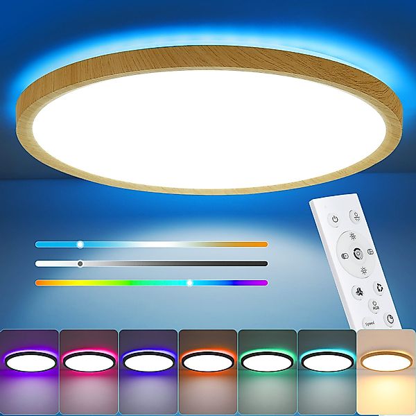 oyajia LED Deckenleuchte Ultra Dünn 24W günstig online kaufen