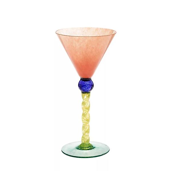 Weinglas Colour Chaos 200 ml, Multicolor, aus Glas günstig online kaufen