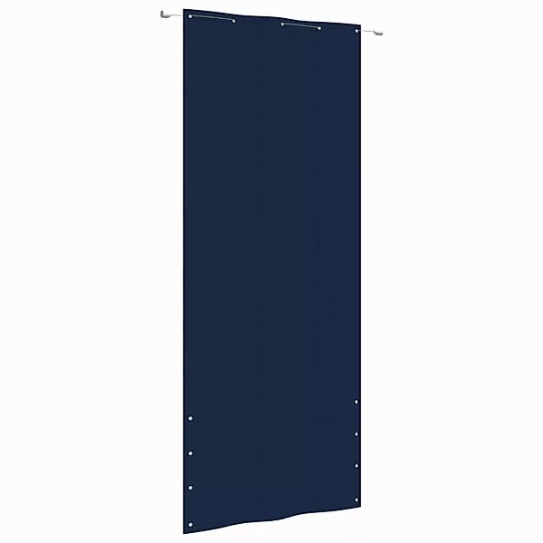 Vidaxl Balkon-sichtschutz Blau 100x240 Cm Oxford-gewebe günstig online kaufen