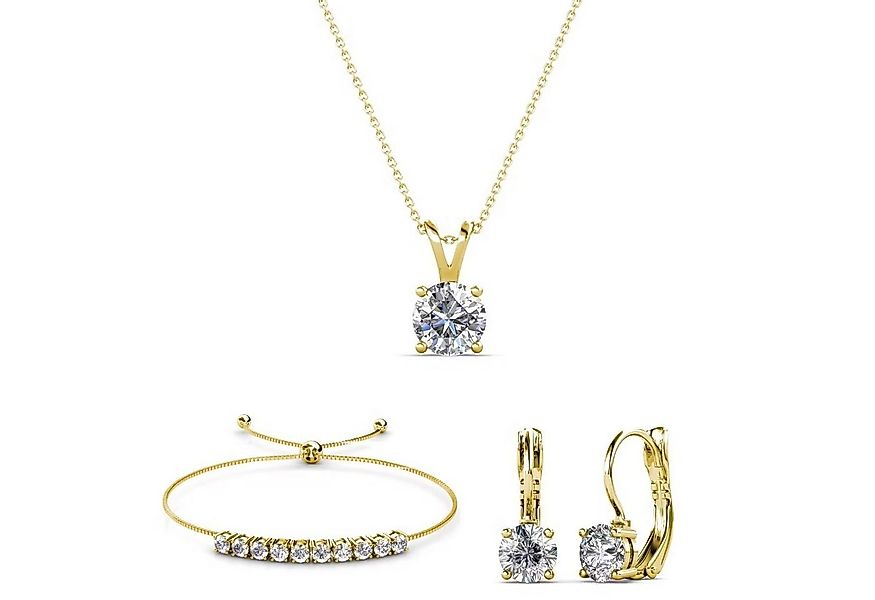 Ella Eisvogel Schmuckset Mia Round Vernice Set : Armband, Halskette, 2 Ohrr günstig online kaufen