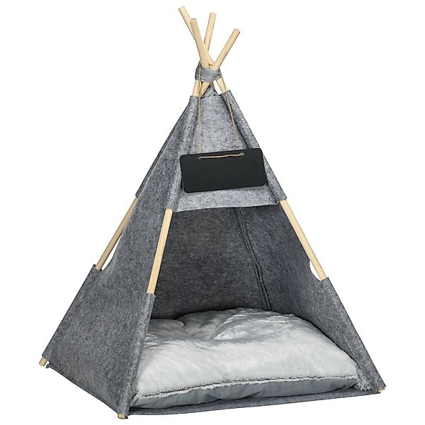PawHut Tierhöhle Katzenhöhle in Tipiform günstig online kaufen