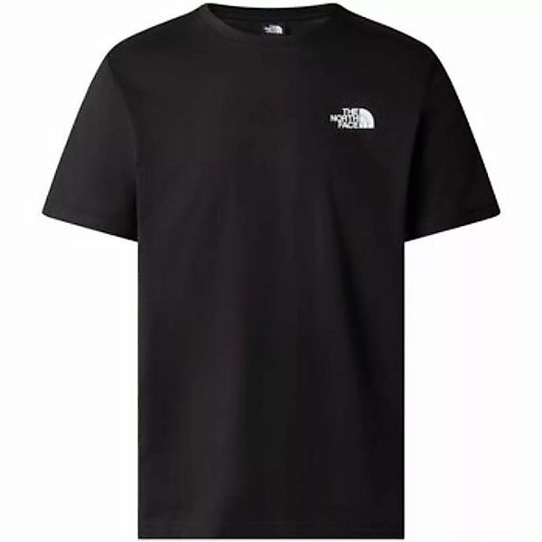The North Face  T-Shirts & Poloshirts NF0A87NP M SS BOX NSE TEE-JK3 BLACK günstig online kaufen