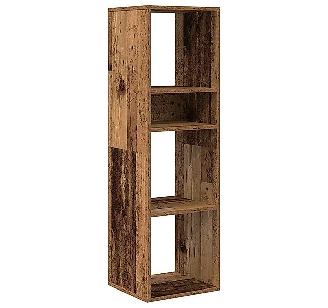 vidaXL Bücherregal Bücherregal Altholz-Optik 34x31x112 cm Holzwerkstoff, 1- günstig online kaufen