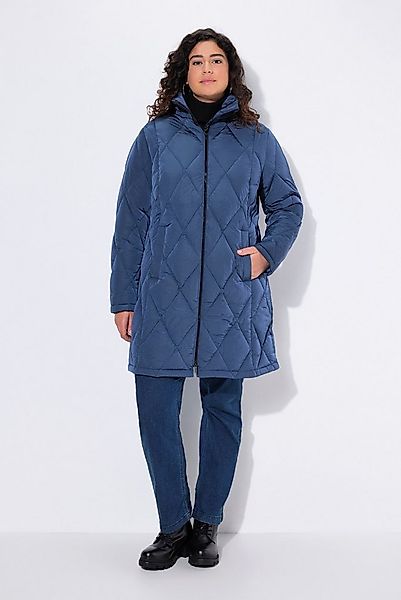 Ulla Popken Wintermantel HYPRAR Steppmantel wasserabweisend Kapuzenkragen günstig online kaufen