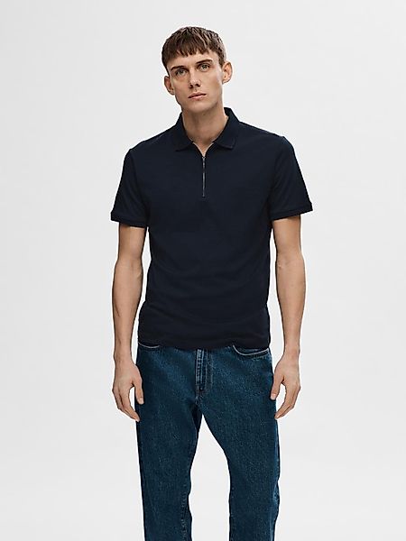 SELECTED HOMME Poloshirt SLHFAVE ZIP SS günstig online kaufen