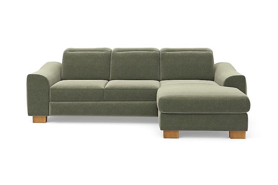 Home affaire Ecksofa »Dundee L-Form«, wahlweise mit Kopfteilverstellung und günstig online kaufen