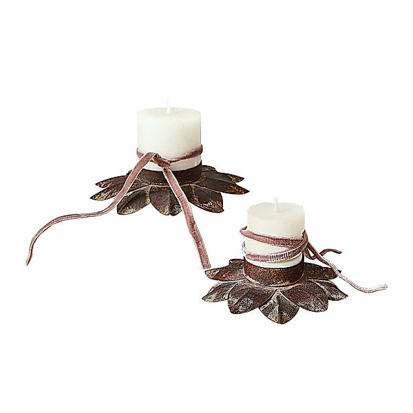 Mirabeau Kerzenständer Kerzenhalter 2er Set Viverto günstig online kaufen