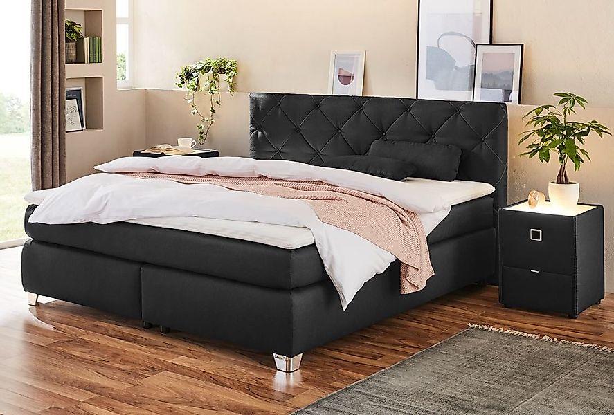 Jockenhöfer Gruppe Boxspringbett Finja, mit Topper günstig online kaufen