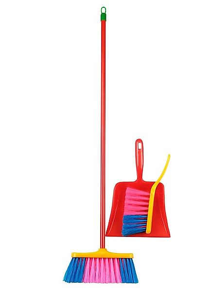 Theo Klein Kinder-Haushaltsset Kinder-Kehrgarnitur Besen Handfeger Schaufel günstig online kaufen