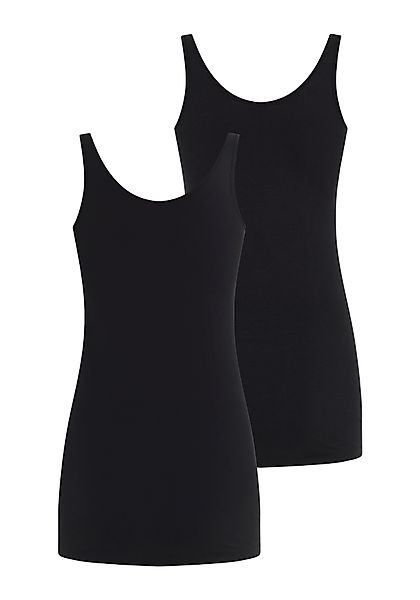 Laura Scott Longtop, (2-er Pack), mit Stretchanteil günstig online kaufen