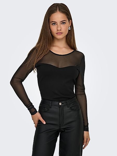 ONLY Langarmshirt ONLHEART-BECKI L/S MIX TOP günstig online kaufen