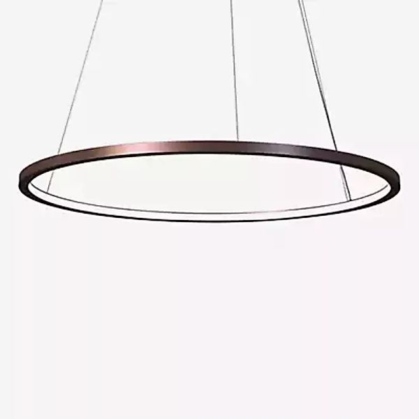 Mawa Berliner Ring Pendelleuchte LED Inlight, Ring bronze/Baldachin bronze günstig online kaufen