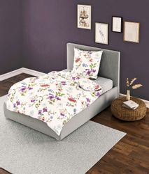 BIERBAUM Bettwäsche 135x200cm / 155x220cm Blütenpracht günstig online kaufen