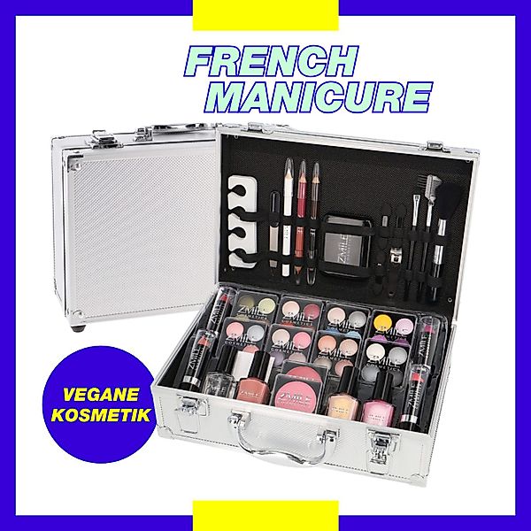 ZMILE COSMETICS Schmink-Koffer Schminkkoffer Set Alu günstig online kaufen
