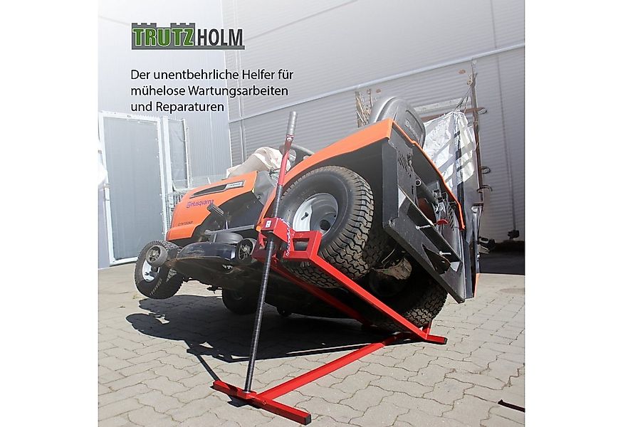 TRUTZHOLM Rasentraktor Rasentraktorheber 400kg 24mm Gewindestange Hebevorri günstig online kaufen