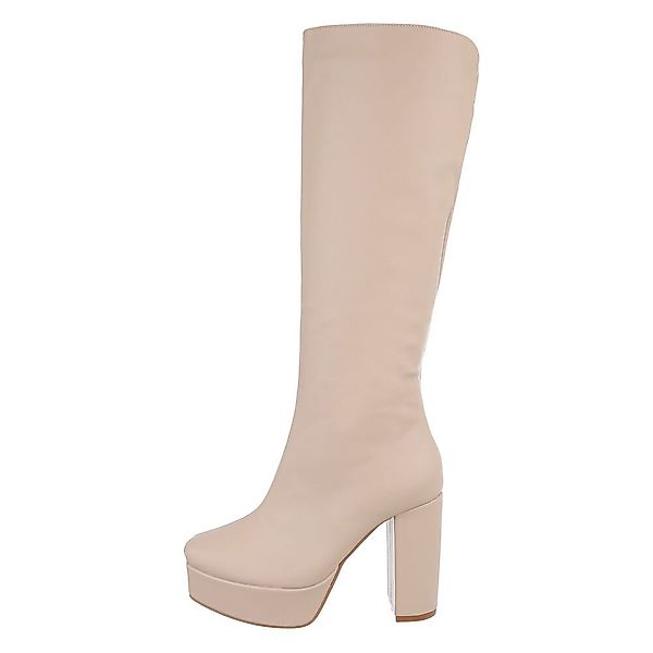 Ital-Design Damen Elegant Plateaustiefel (85255594) Blockabsatz günstig online kaufen