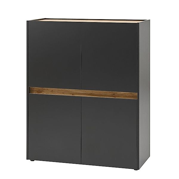 Lomadox Highboard CRISP-61, Wotan Eiche Nb. günstig online kaufen