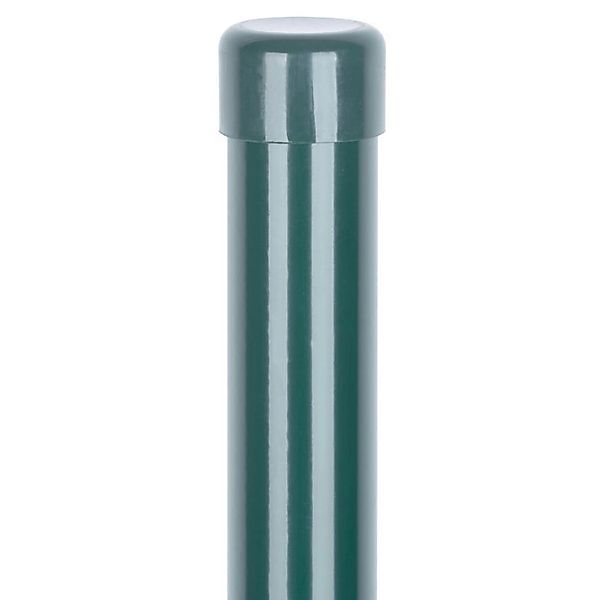 PROREGAL Maschendrahtzaun, Zaunpfosten, mit Kappe, Rund Metaltec 48/1500/1, günstig online kaufen