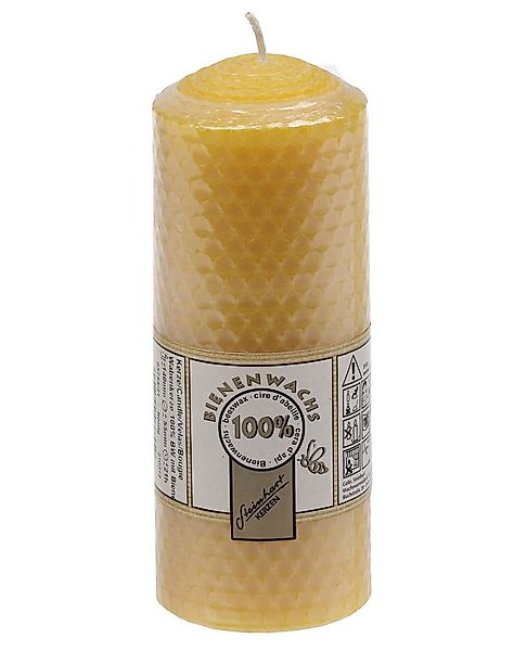 Steinhart Kerzen Bienenwachskerze 100% Bienenwachs Wabenkerze 90 x Ø 55 mm günstig online kaufen