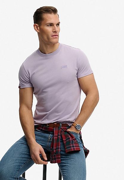 Superdry Rundhalsshirt ESSENTIAL LOGO EMB TEE günstig online kaufen