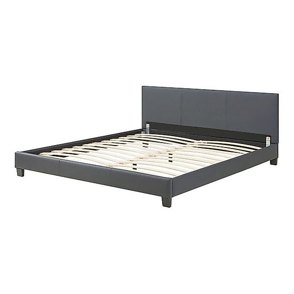 Corium Polsterbett, Modernes Kunstlederbett »Albacete« 180 x 200 cm günstig online kaufen