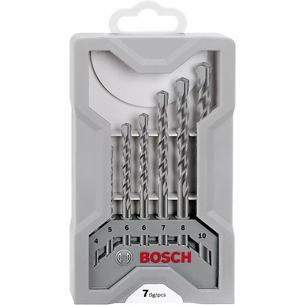 BOSCH Spiralbohrer Betonbohrer Set, Silver Percussion, günstig online kaufen