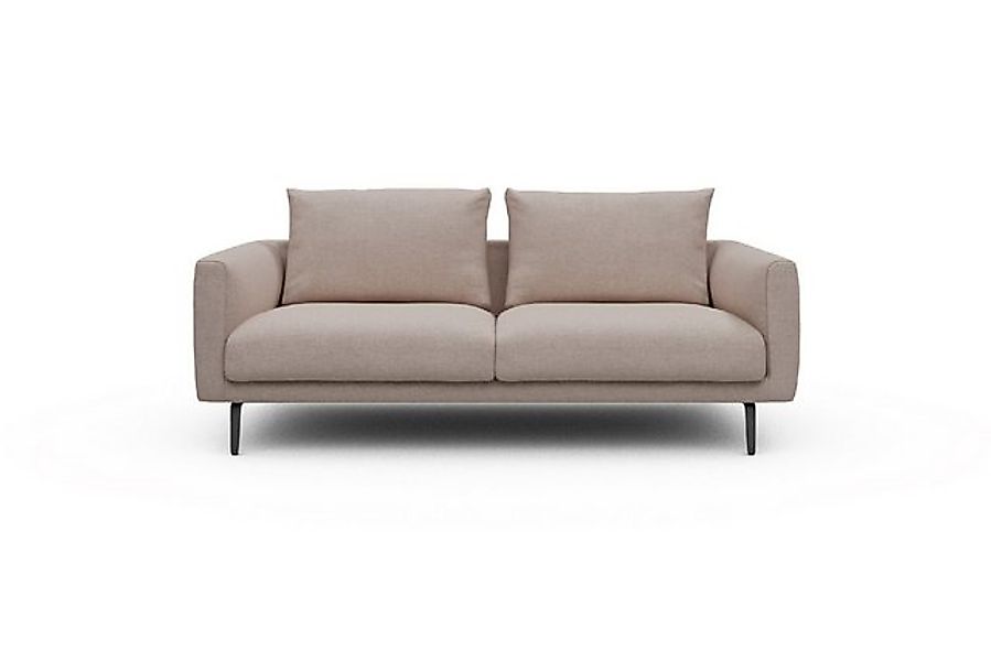 moebelfaktor Sofa Karl 2-5-Sitzer, Schlanker Rahmen, geneigte Armlehne, ita günstig online kaufen
