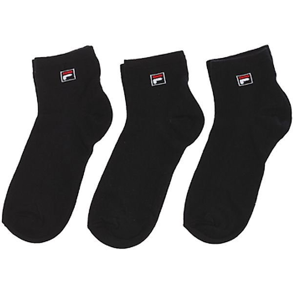 Fila Kurzsocken "UNISEX QUARTER PLAIN SOCKS" 3 Stk. tlg. mit eingestrickem günstig online kaufen