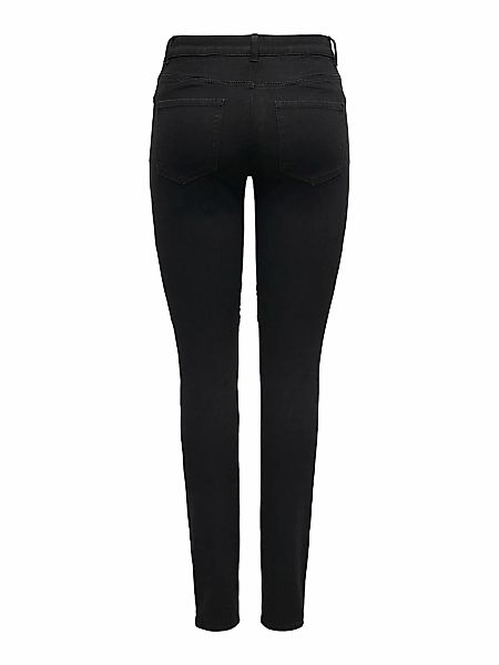 ONLY Skinny-fit-Jeans "ONLHUSH MID WAIST SK POC BIKER PIM DNM", mit Biker D günstig online kaufen