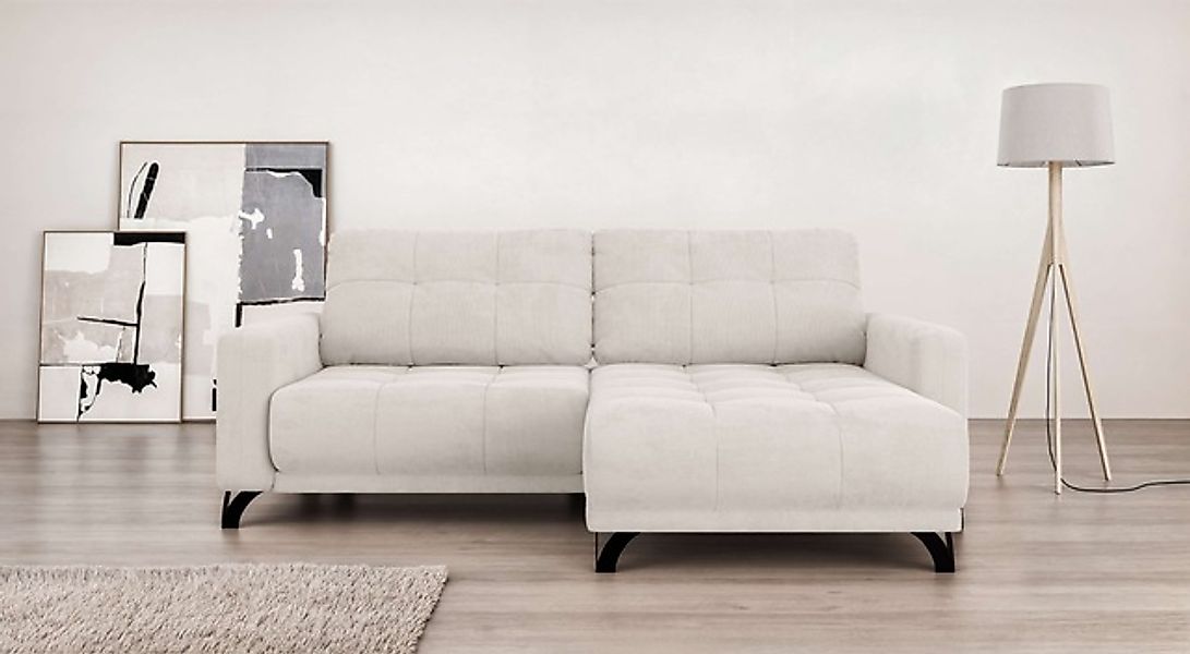 Home affaire Ecksofa »FAIRVIEW mit verstellbaren Rückenlehne, Maße B/T/H: 2 günstig online kaufen